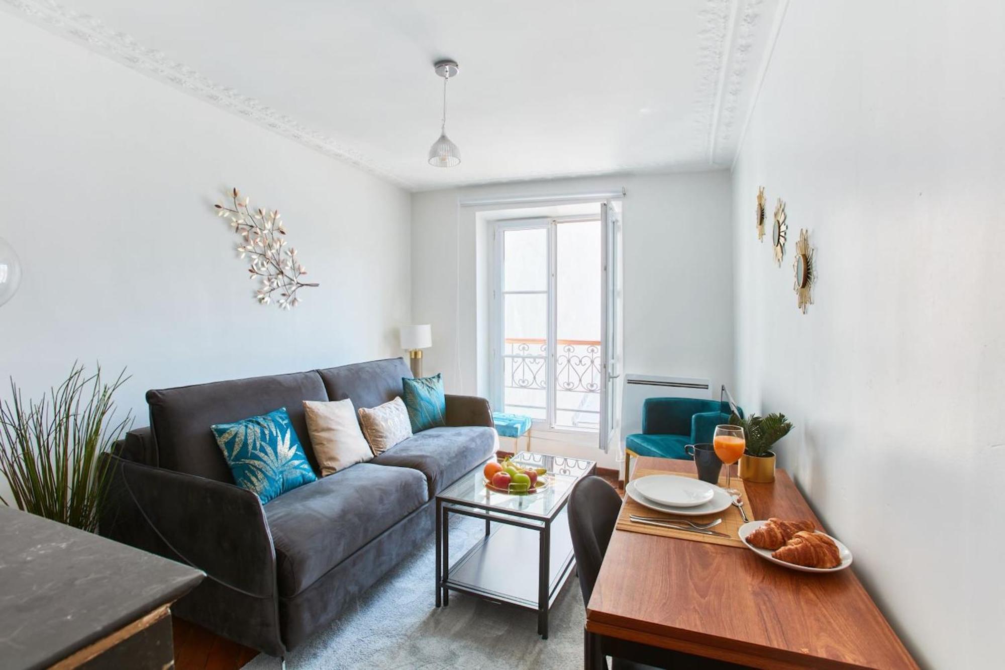Montmartre & Sacre-Coeur Basilica - 1Br - Cityapartmentstay Париж Экстерьер фото